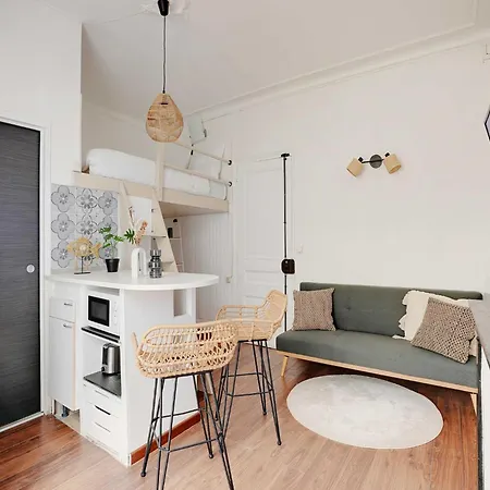 Holiday home Charming 1br-2p - Batignolles Paris