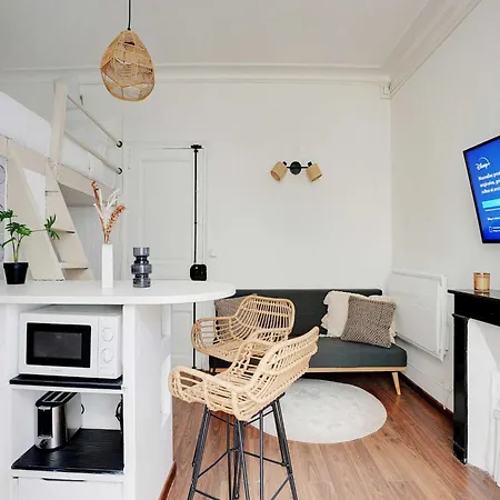 Charming 1br-2p - Batignolles Holiday home