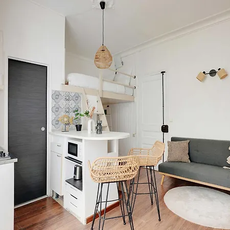 Holiday home Charming 1br-2p - Batignolles Paris