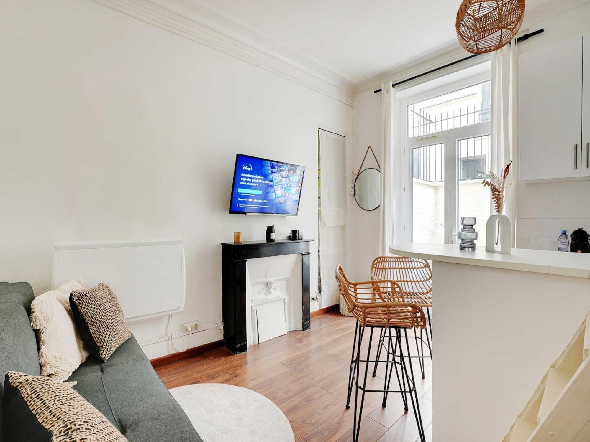 Charming 1br-2p - Batignolles
